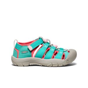 Big Kids' Newport H2  |  Bright Aqua/Giggle Pink